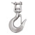 SHENGHUISS Clevis Slip Hook 304 Stainless Steel with Safety Latch, 2200 Lbs Swivel Lifting Hoisting Chain Hooks for Rigging Crane Towing Winch Wrecker ATV Trailer