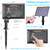 Solar Rope Lights Outdoor Waterproof 66Ft LED String Light with Remote