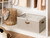 StorageWorks 24-Pair Large Shoe Storage Closet, Adjustable Dividers, Taupe