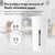 Asmix B08W Paper Shredder for Home use Office, White Compact Design, 2 Sheet Crosscut Paper, 10 Mins Running Time 14.7" × 7.2" × 3.7"