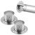 Semetall 2 inch Chain Link Fence Pole Floor Flange (2 Pack)