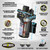 [Upgraded Version] RV Fresh Water Pump, 12V DC Water Pump, 6GPM 70PSI Self-Priming Diaphragm Pump with Pressure Switch and Strainer for RV, Marine, Yacht, Caravan