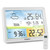 Kalawen Weather Station Wireless Indoor Outdoor Home Weather Stations with Atomic Clock, Digital Weather Thermometer, Temperature Humidity Monitor Weather Forecast Stations with Moon Phase