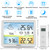 Kalawen Weather Station Wireless Indoor Outdoor Home Weather Stations with Atomic Clock, Digital Weather Thermometer, Temperature Humidity Monitor Weather Forecast Stations with Moon Phase
