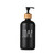 500ml 16.9oz Black Glass Soap Dispenser with Bamboo Pump Refillable Bathroom Hand Soap Dispenser Dish Soap Bottle Luxury Kitchen Bath Decor