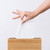 Relaxdays Decorative Rustic Bamboo Tissue Box 7.5 x 24 x 12 cm with Removable Bottom Natural Wooden Rectangular Tissue Holder for Standard Tissue Paper and Wipes Boxes