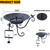 Solar Bird Bath,Deck Bird Bath with Solar Fountain,Deck Mounted Bird Bath