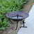 Solar Bird Bath,Deck Bird Bath with Solar Fountain,Deck Mounted Bird Bath