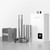 MIZUDO 3"OD Vent Pipe Kit for Tankless Water Heater Gas,304 Stainless Steel