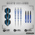 RED DRAGON Gerwyn Price Iceman Originals Tip Darts Set - 90% Tungsten Player Edition with Razor Grip for Precision Control, 24g, Flights & Nitrotech Shafts Included