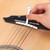 Aiofaervy Guitar Luthier Tool Set,Including Fret Crowning File,Guitar Radius Gauge,String Action Ruler Gauge,Blades Feeler Gauge,Needle File,Fingerboard Guards for Guitar and Bass Setup