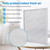 203368 F300E F50F Air Pre-filter Compatible with Honeywell Electronic Air Cleaner F300A1625 F300E1019 F50F1073,16x12.5 Aluminum Air Filter (2 pack)