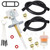 SOAJEE Fuel Gas Petcock Valve Tank Switch Compatible with Kawasaki Mojave 250 KSF250 KSF250A KFX250 Lakota 300 KEF300 Prairie 300 360 400 KVF300A KVF300B KVF360 KVF400 Ninja EX500 500R ZX600C ZX600A