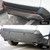 Universal Car Bumper Protector Guard, Rear Bumper Protector for Cars ONLY, Black Rear Bumper Guard 72" x 8.07" x 0.4"