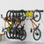 Housolution Bike Storage Rack 64Inch for 6 Bikes + 5 Helmets, Up to 500lbs