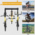 Housolution Bike Storage Rack 64Inch for 6 Bikes + 5 Helmets, Up to 500lbs
