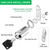 5-Pack RV Storage Locks with Keys, 1-1/8' Keyed Alike Locks for Camper Cabinet Door & Toolbox