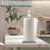 Crystal Paper Towel Holder Countertop, Gold Paper Towel Stand Non Slip Filled Paper Towel Roll Holder with Weighted Base & Suction Cups for Kitchen Bathroom Tabletop