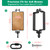 SELEWARE Heavy Duty Swing Hangers, Swing Set Accessories for 4x6 Wood Beam