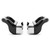 2pcs Replacement Pot Handle, Metal Short Pan Side Handles Ear Replacement, Anti Scalding Metal Pot Handles Cooker Steamer Sauce Pot Handle Side for Home Kitchen Tools