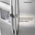 Fresheracc Fridge Freezer Refrigerator Cabinet Lock Latch, (2 Packs) Adjustable French Door Guard for Toddlers Children Kids Special Needs, No Drill No Screw No Adhesive (2 Packs Grey)