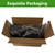 Mist Net Deep Pockets Nylon 110/2D 15mm Mesh Size Bird Netting,Invisible Net,Anti Wind System,Airport Bird Prevention (10x20 ft)