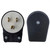 Nema 5-15P 15AMP 125Volt Male Plug,USA Canada Male DIY Rewirable 12 Directions Adjustable Assembly 90 Degree AC Connector, (2PACK)