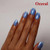 Ozzeal Glitter Gel Polish,Light Blue Iridescent Glitter Gel Nail Polish Sparkle Shimmer Summer Rainbow Soak off LED UV for Art DIY Manicure 15ML