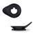 Nikon Z7 II Z6 II Z5 Camera Eyecup Eyepiece Viewfinder - Oval Shape TPU Rubber, 360 Rotatable Design - Replaces Nikon DK-29 Eye Cup