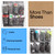 GORILLA GRIP Over the Door Shoe Organizer, 35 Large Breathable Mesh Pockets, Space Saving Hanging Storage Holder, 5 Hook Closet Rack Hanger, Hangs on Closets for Shoes, Accessories 68.5H x 24.5W Grey