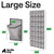 GORILLA GRIP Over the Door Shoe Organizer, 35 Large Breathable Mesh Pockets, Space Saving Hanging Storage Holder, 5 Hook Closet Rack Hanger, Hangs on Closets for Shoes, Accessories 68.5H x 24.5W Grey