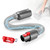 LANMU Upgraded Extension Hose with Electrical Connection Compatible with Dyson V7 V8 V10 V11 Cordless Vacuum Motorized & Non-motorized Attachments,Trigger Lock 35" Flexible Vacuum Hose Attachments