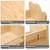 Thalomely 3-Tier Bamboo Spice Rack, Wall Mount & Countertop Spice Organizer