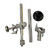 ICZW Welding Torch Holder Mig Tig Gun Torch Holder with V Clamp Mountings For Welding Positioner Turntable (19.6 * 23.6 inch)