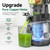 Cold Press Juicer Machine, 6.3" Wide Chute for Whole Fruits & Vegetables
