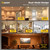 Ensenior 12 Pack 5/6 Inch 5CCT LED Recessed Lighting with Night Light