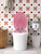 Angol Shiold ELONGATED Pink Glitter Resin Slow Close Toilet Seat 18.5Inch