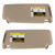 PEVAST Left&Right Side Sun Visor Replacement for 4RUNNER Toyota 2010 2011 2012 2013 2014 2015 2016 2017 2018 2019 2020 2021 2022 2023 Sunvisor Replaces 74320-35A91-E1,74310-35B01-E1 (Beige)