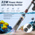 Fish Tank Cleaner - Aquarium Gravel Cleaner, 530GPH/32W Electric Fish Tank Cleaning Tools, Adjustable Water Flow Aquarium Cleaner Kit, Turtle Tank Gravel Cleaner Vacuum for Wash Sand, Water Changing