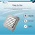 MARINE CITY Rectangle Stamped Louvered Vent – Durable 304 Stainless Steel, Mirror Finish, Easy to Install, 5 x 4-1/2 Inches, Ideal for Boats, Yachts, Ships & Caravans (Pack of 2)
