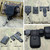 Military Tactical Gear Retractor, Molle Tactical Gear Tether, and a Retractable Key/Multi-Tools Holder (Black)