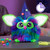 Furby Galaxy Edition, Glow in The Dark, 15 Fashion Accessories, Interactive Plush Toys for 6 Year Old Girls & Boys & Up, Voice Activated Animatronic (Amazon Exclusive)