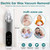 Ear Vacuum Wax Removal Tool, 6 Levels Electric Strong Suction Ear Vacuum Wax Remover, USB Charge Ear Cleaner Ear Wax Vacuum, Ear Wax Suction Remover Device for Adults and Kids