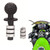 Motorcycle Phone Holder Aluminum Fork Stem Mount Base with 1'' Ball for CBR600RR CBR 1000RR-R Panigale V2 Ninja 400 S1000RR Stem Holes 12mm to 25.4mm