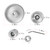 2" x 72" Belt Grinder Wheel Set Complete Wheel Kit Aluminum Wheel Crowned for Knife Grinder 5" Drive 5/8" Bore 3" Track 2" Idler (5" 5/8-3" - 2")