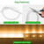 Bingotec 16.4Ft Silicone LED Channel System, Flexible LED Strip Diffuser with Milky White Cover, DIY Spotless Neon Rope Light Tube for LED Strips up to 12mm Wide (LED Strip Not Included)