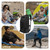 RUCYEN Lunch Backpack, Insulated Cooler Backpack Removable Lunch Box for Men Women, 15.6 Inches RFID Blocking Laptop Backpack Lunch Bag for Work Travel Black