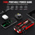 S ZEVZO ET03 Car Jump Starter 4000A Jump Starter Battery Pack for Up to 8.0L Gas and 7.0L Diesel Engines, 74Wh Portable 12V Jump Box with USB Ports, LCD Display, Storage Case, and LED Light