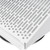 Vent Systems 8" Inch Exhaust Vent Cover with Rubber Gasket - White Galvanized Steel - Robust and Weatherproof Outdoor Air Exhaust Box - Duct or Surface Mounting - Rain and Snow Protection