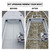 FOCEAN Boat Flooring EVA Foam Boat Decking Camo Self-Adhesive Marine Mats for Jon Boats,Bass Boat,RV,Kayak, 94.5''x 23.6'', Camo Jungle